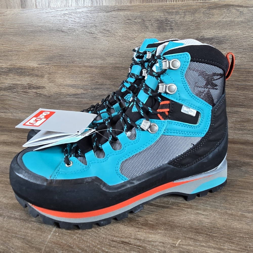 Simond Out Dry Waterproof Hiking Shoes Boots Alpine Light Blue Vibram US 6.5 NEW
